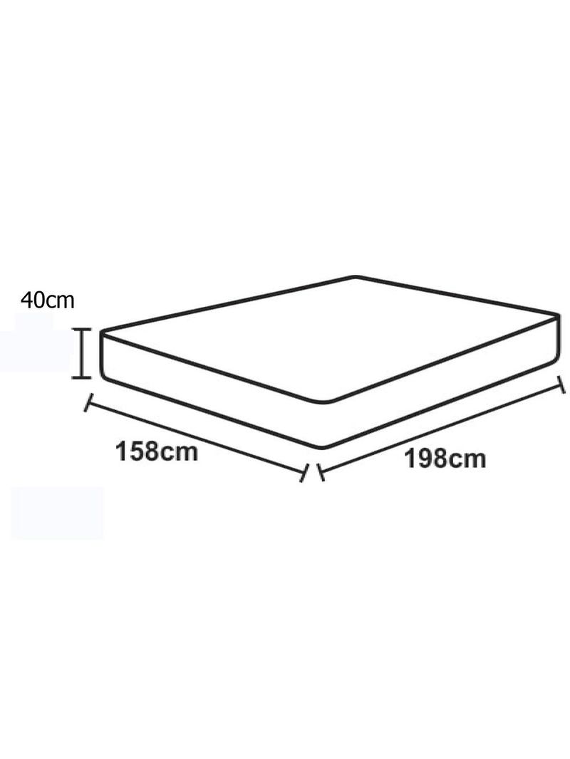 Jogo cama lençol splendore queen cetim charmousse alto brilho 4 peças - branco