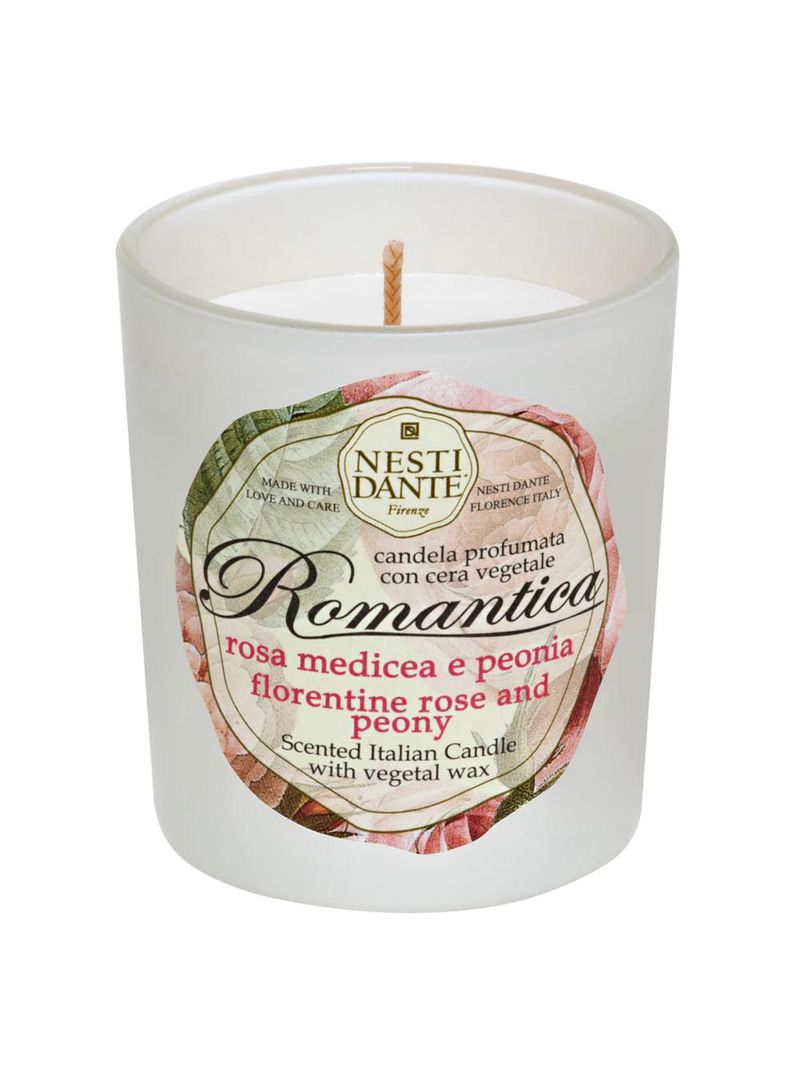 Vela perfumada nesti dante - romantica rosa florentina e peônia