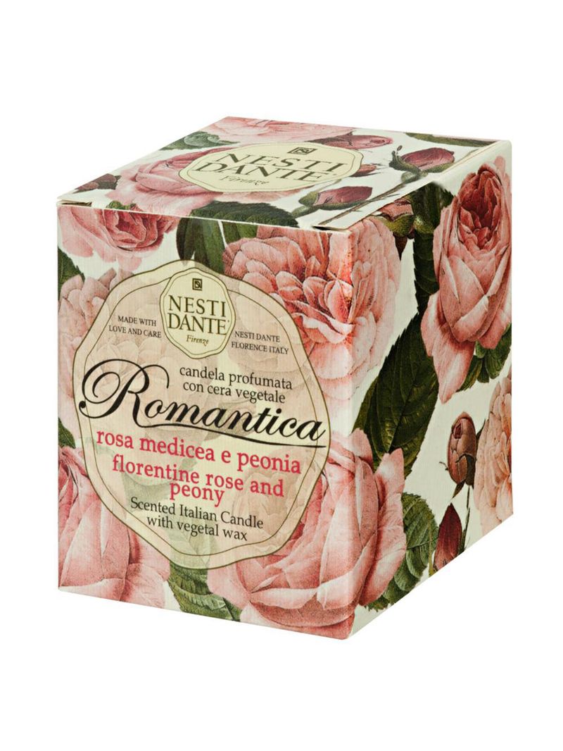 Vela perfumada nesti dante - romantica rosa florentina e peônia