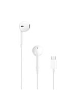 Fone de ouvido apple earpods som estéreo controle integrado usb-c branco