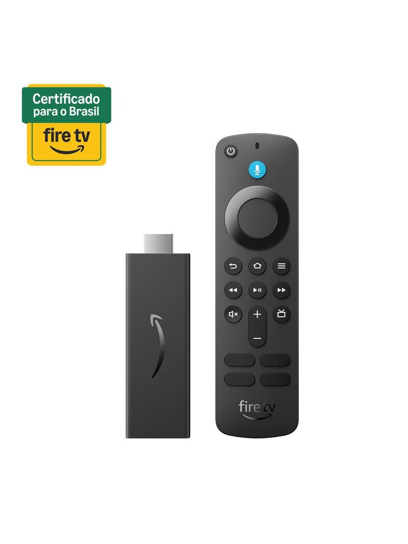 Fire tv stick hd amazon com controle remoto por voz com alexa, controles de casa inteligente e streaming em hd