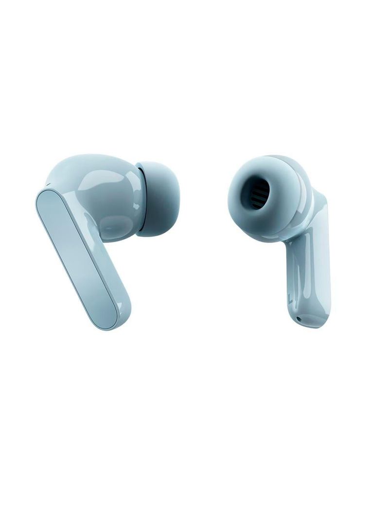 Fone de ouvido sem fio bluetooth motorola moto buds cancelamento de ruído ativo - light blue