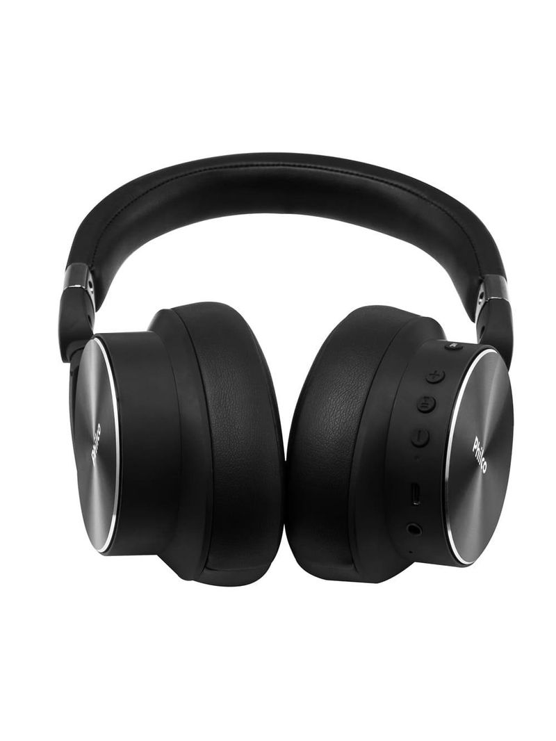Fone de ouvido philco bluetooth noise-cancelling 30h pfo04btp – preto