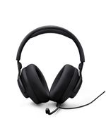 Fone de ouvido headset gamer jbl quantum 100m2 over-ear com conexão p3 e microfone removível – preto