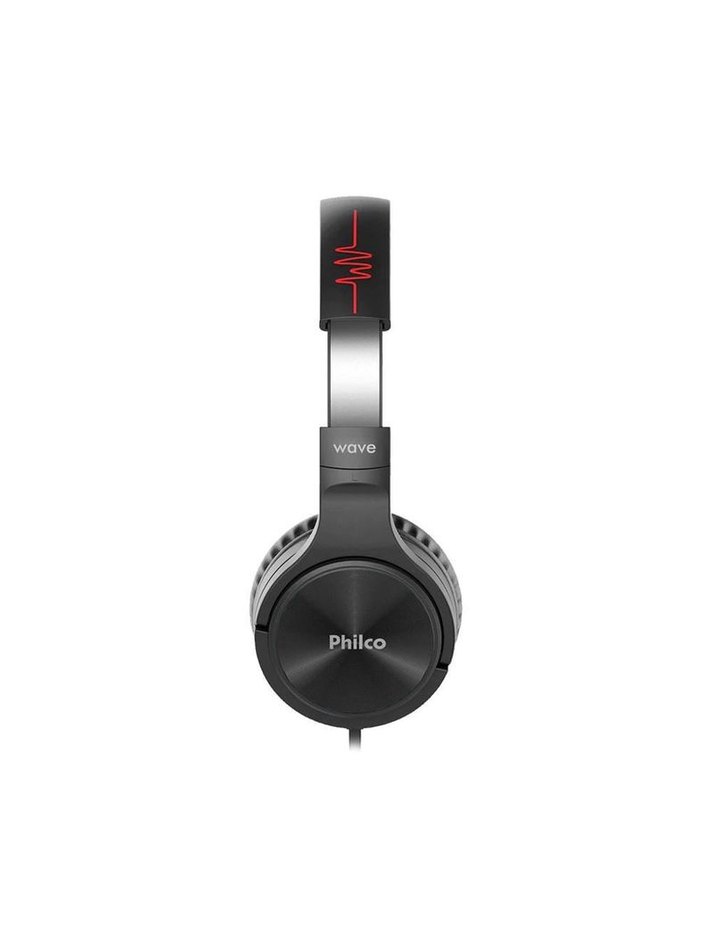 Fone de ouvido philco headphone pfo02p - preto