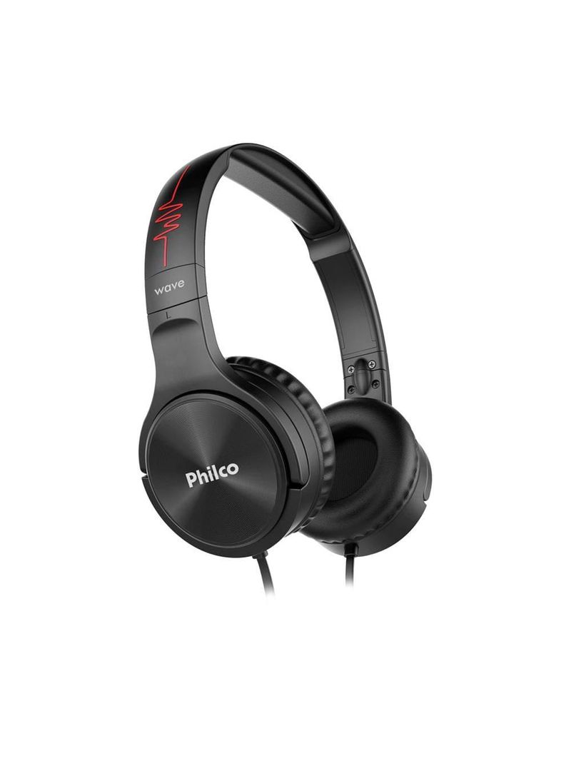 Fone de ouvido philco headphone pfo02p - preto