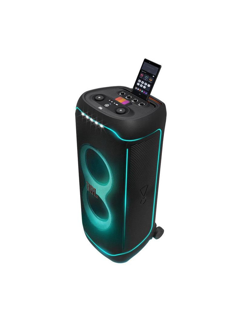 Torre de som jbl partybox ultimate com bluetooth, wi-fi e iluminação led - 1100w