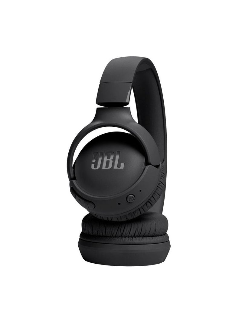 Headphone jbl tune 520bt bluetooth 53, pure bass sound, microfone integrado e conexão multi-point - preto
