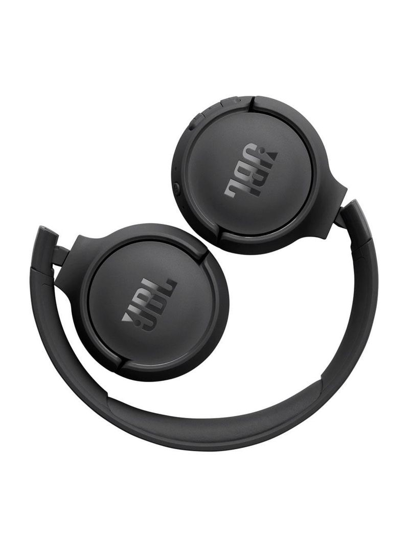Headphone jbl tune 520bt bluetooth 53, pure bass sound, microfone integrado e conexão multi-point - preto