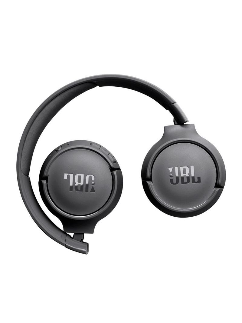 Headphone jbl tune 520bt bluetooth 53, pure bass sound, microfone integrado e conexão multi-point - preto
