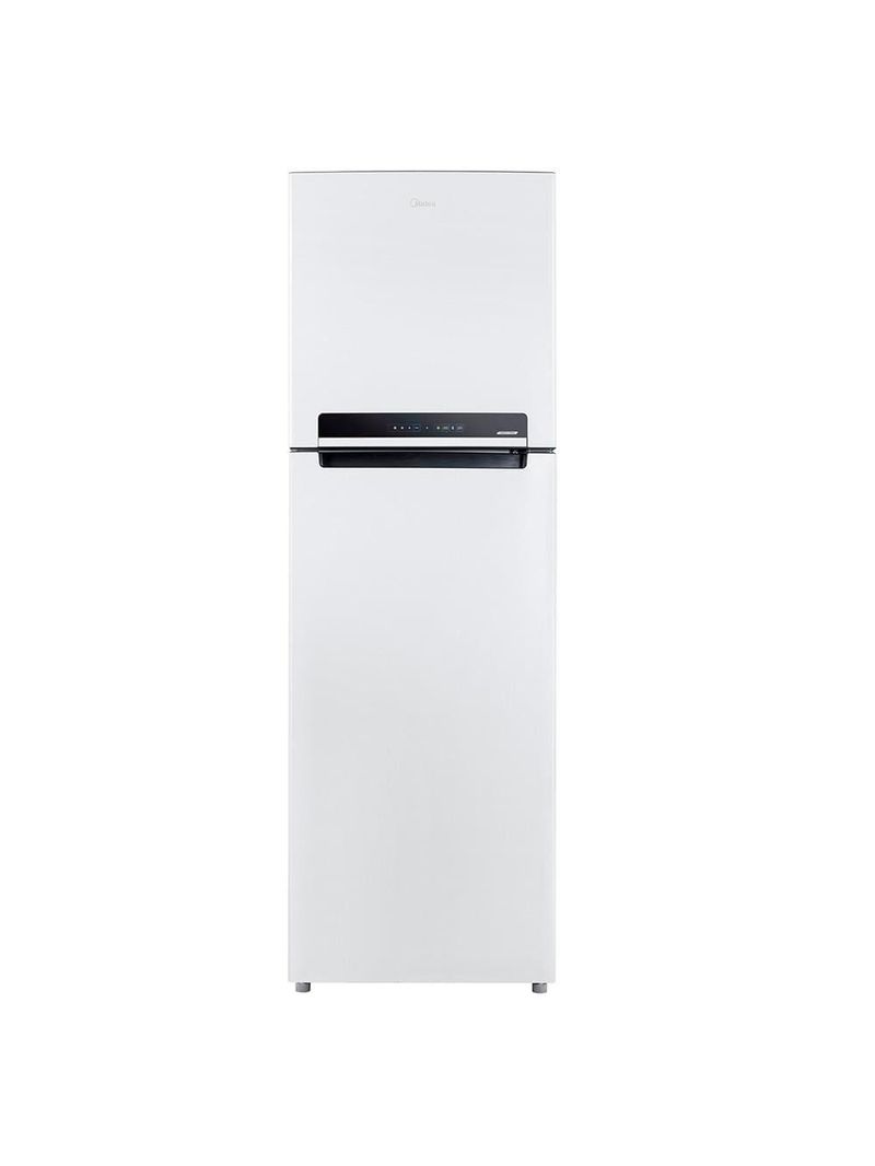 Geladeira midea duplex md-rt572evd011 frost free branca com painel touch e turbo freezer – 425 litros
