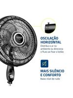 Ventilador de coluna mondial vtx-40c-8p 40 cm com 3 velocidades - preto