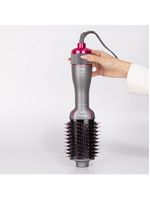 Escova secadora philco advance pes25sr com cabo giratório bivolt 1300w - cinza e rosa