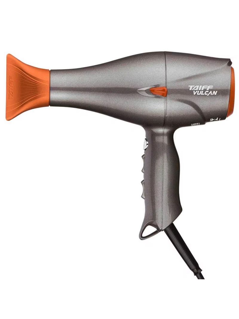 Secador de cabelos taiff vulcan diamante Íon cerâmica motor ac profissional 2500w - grafite
