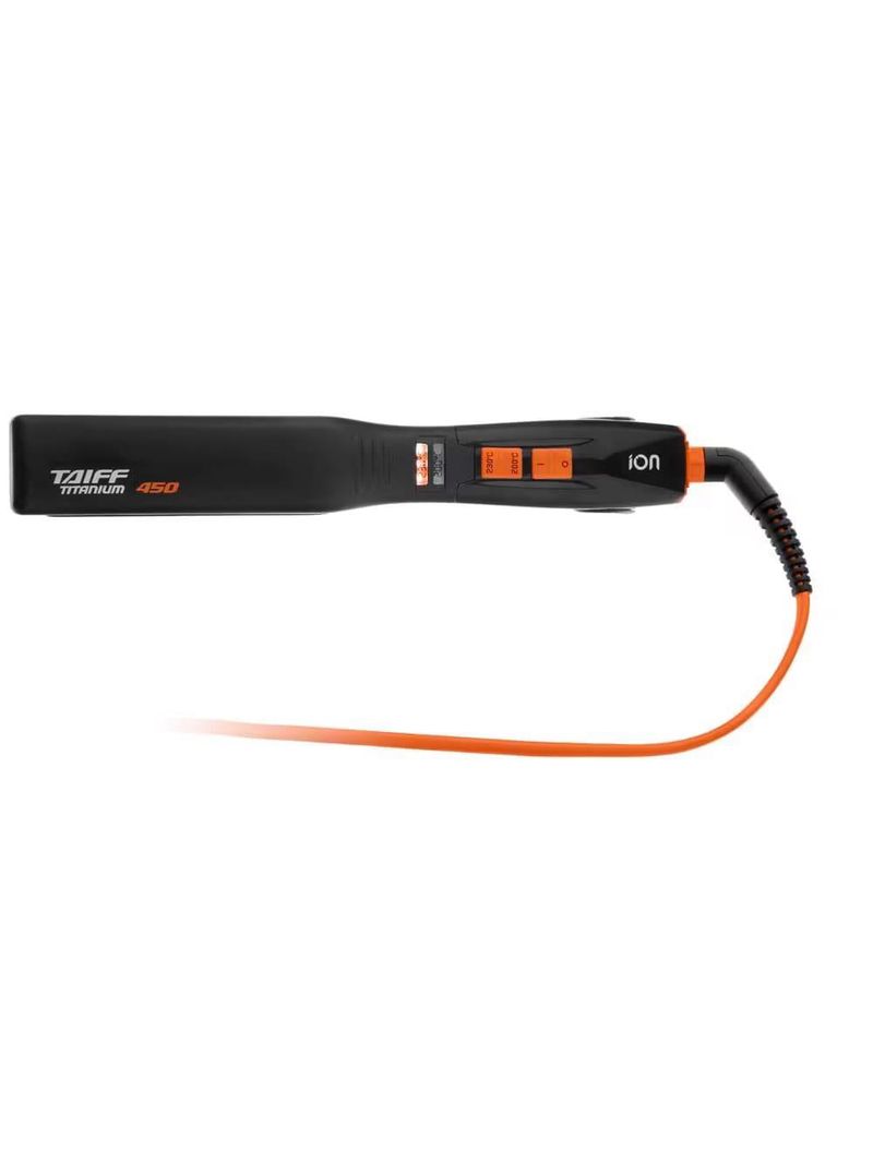 Chapinha | prancha taiff titanium 450 colors 230°c com emissão de Íons laranja - bivolt