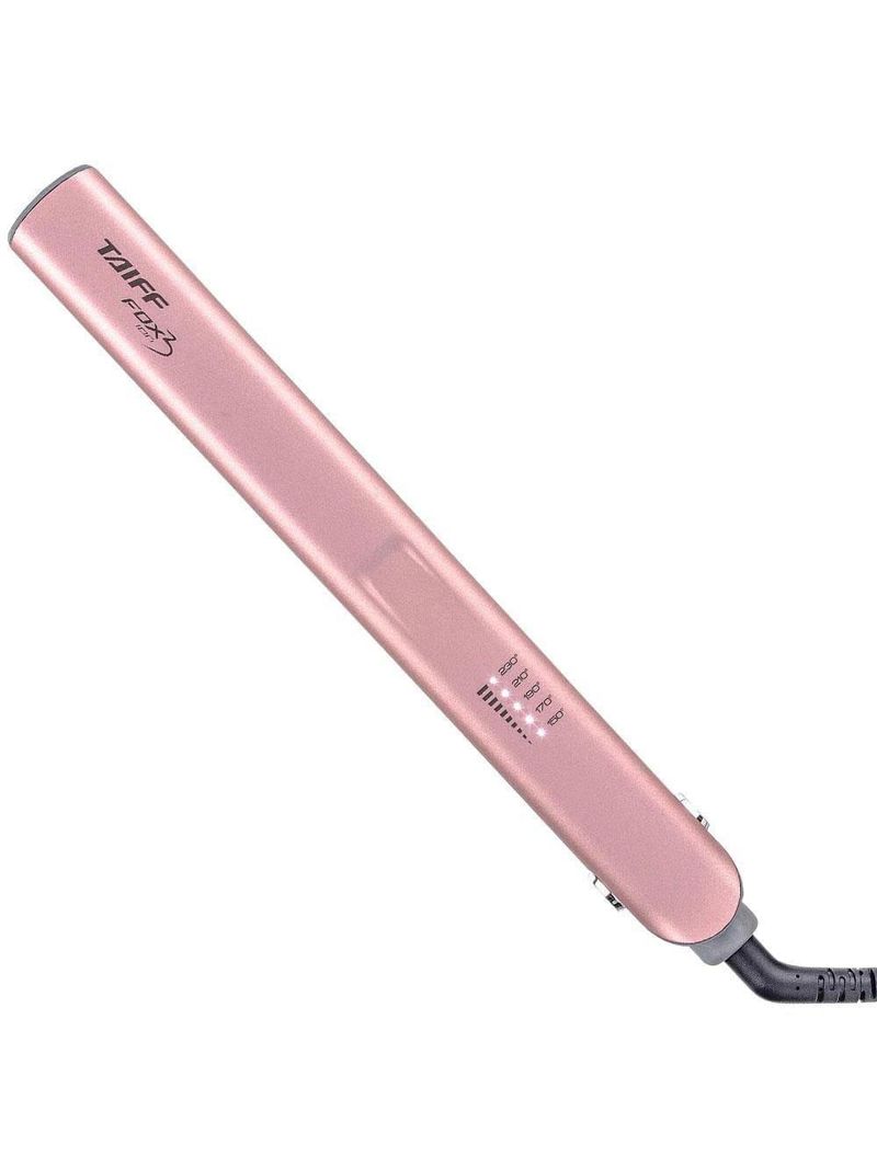 Chapinha | prancha taiff fox 3 ion 230°c soft rose - bivolt