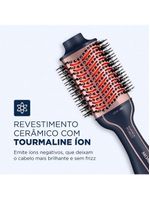 Escova secadora mondial infrared es-01 1200w azul/rose bivolt