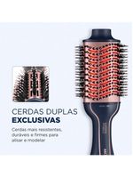 Escova secadora mondial infrared es-01 1200w azul/rose bivolt