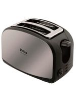 Torradeira french toast philco com 8 níveis de tostagem - inox/preto