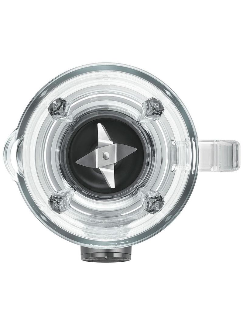 Liquidificador electrolux ebs30 aço inox escovado/preto com copo de vidro 700w e 5 velocidades