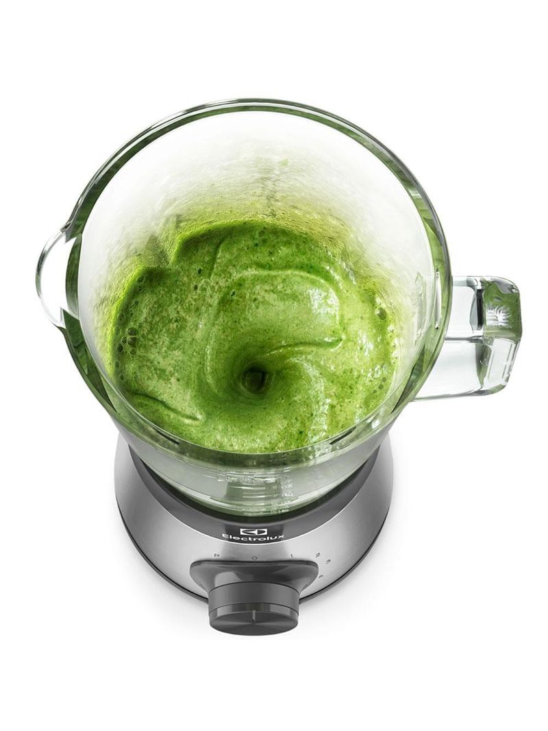 Liquidificador electrolux ebs30 aço inox escovado/preto com copo de vidro 700w e 5 velocidades