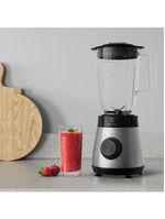 Liquidificador electrolux ebs30 aço inox escovado/preto com copo de vidro 700w e 5 velocidades