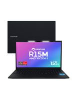 Notebook Positivo Vision R15M AMD® Ryzen 7-5825U Linux 32GB RAM 512GB SSD Wi-Fi 6 Tela 15” Full HD IPS - Minitela Preto