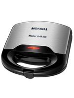 Sanduicheira mondial master grill s-20 - preto/inox
