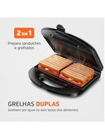 Sanduicheira mondial master grill s-20 - preto/inox