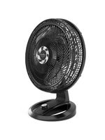 Ventilador de mesa britânia maxx force bvt500 58cm com 3 velocidades e 6 pás - preto