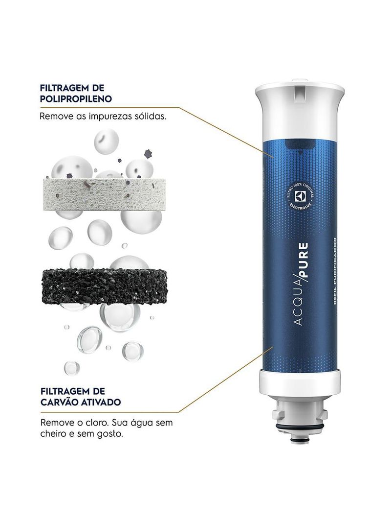 Purificador de Água electrolux pe15p bivolt - preto