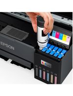 Impressora fotográfica epson tanque de tintas ecotank l8050, colorida, conexão usb e wi-fi