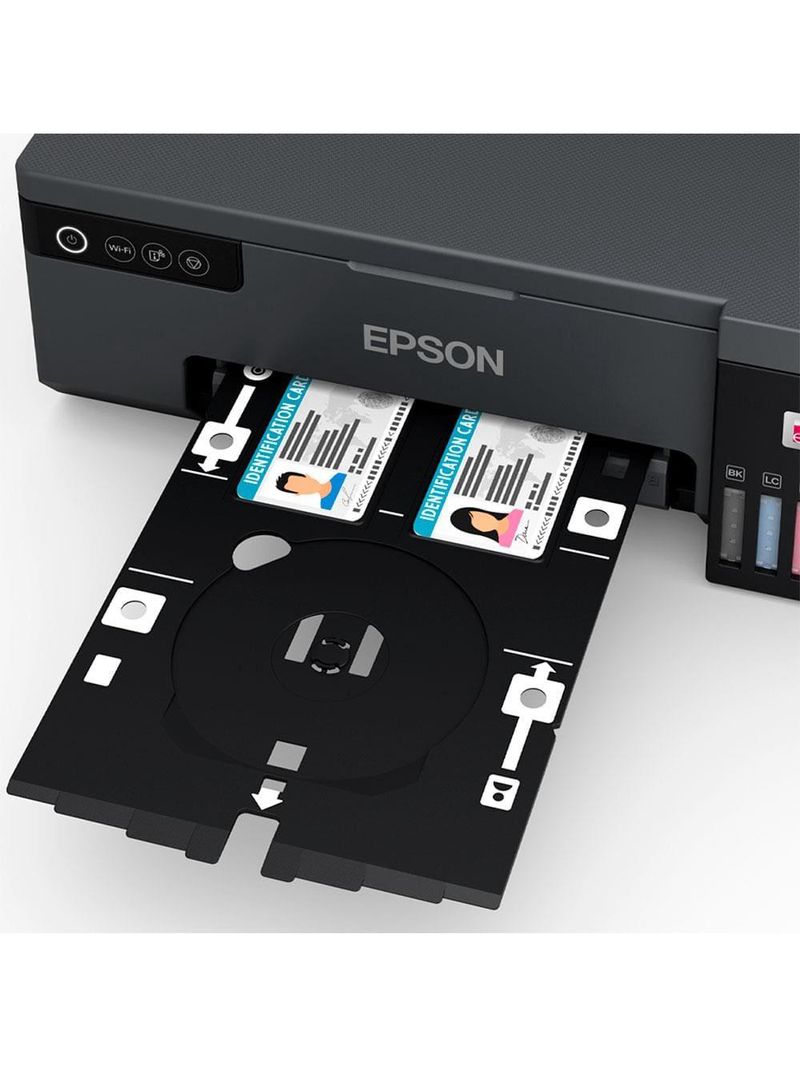 Impressora fotográfica epson tanque de tintas ecotank l8050, colorida, conexão usb e wi-fi