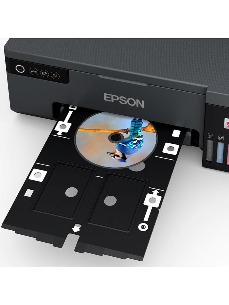 Impressora fotográfica epson tanque de tintas ecotank l8050, colorida, conexão usb e wi-fi