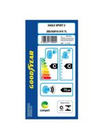 Pneu goodyear eagle sport 2 205/55 aro 16 - preto