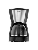 Cafeteira elétrica britânia bcf32a 30 xícaras - preto e inox