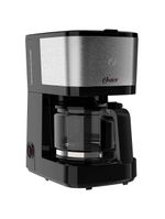 Cafeteira elétrica oster ocaf300 19 xícaras - preta/inox