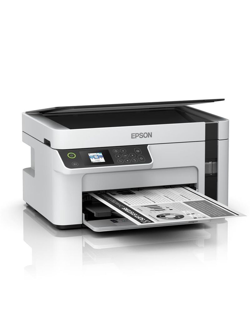 Multifuncional tanque de tinta epson ecotank m2120 wireless - impressora, copiadora, scanner