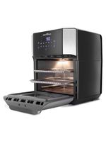 Fritadeira elétrica sem Óleo air fry britânia oven bfr2100p 12l - preta