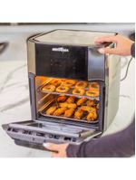Fritadeira elétrica sem Óleo air fry britânia oven bfr2100p 12l - preta