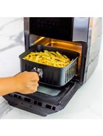 Fritadeira elétrica sem Óleo air fry britânia oven bfr2100p 12l - preta