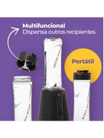 Blender cadence zoo contrast bld701 600w 2 jarras bpa free desmontável