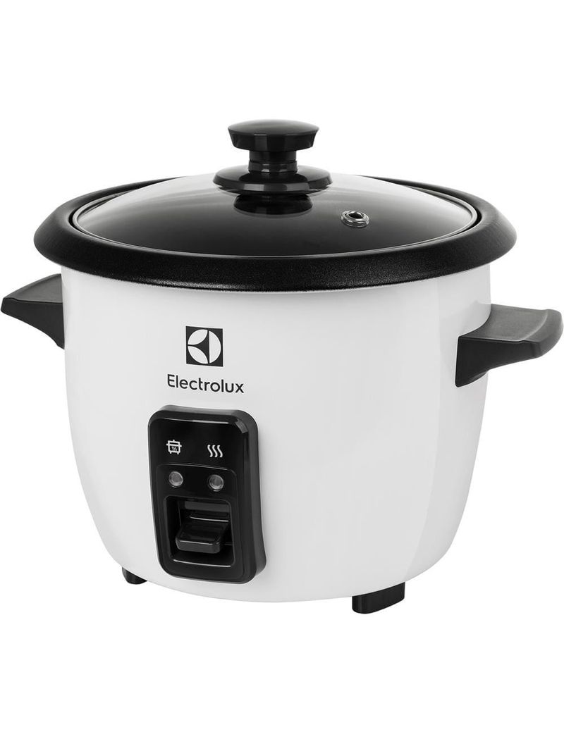 Panela elétrica de arroz electrolux easyline rcb50 7 xícaras - branca