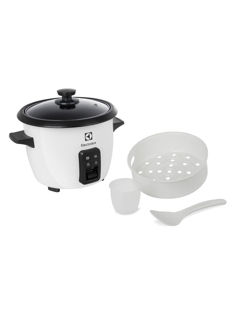 Panela elétrica de arroz electrolux easyline rcb50 7 xícaras - branca