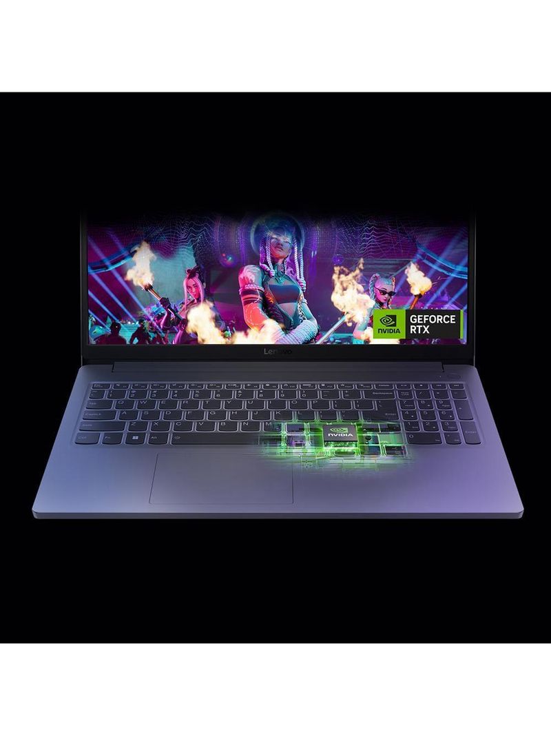 Notebook lenovo intel core i5 16gb ram 512gb ssd tela 15,6" 144hz rtx3050 windows 11 - loq-e 83me0007br