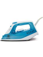 Ferro de passar a vapor base antiaderente com spray electrolux easyline sie60 azul