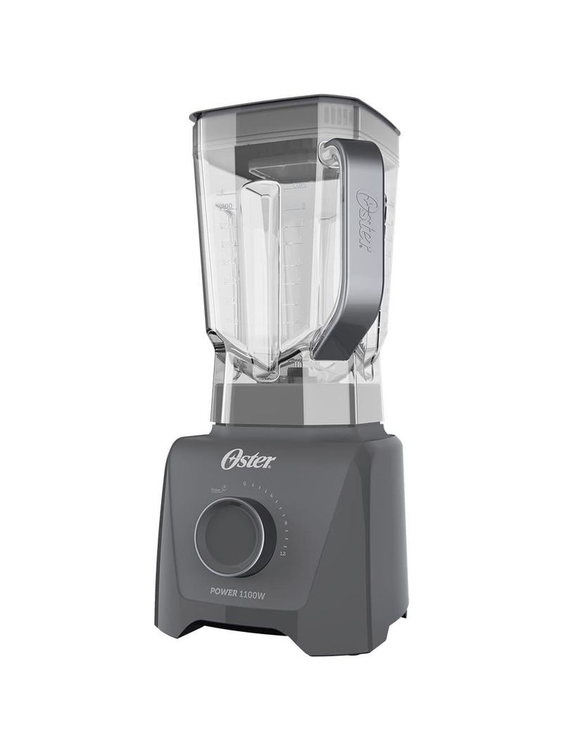 Liquidificador oster 1100 full oliq606 cinza com 12 velocidades - 1100w