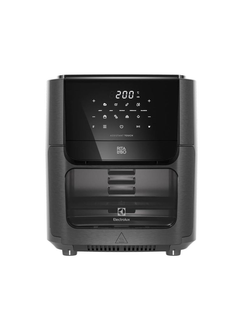 Fritadeira airfryer oven electrolux eaf85 experience rita lobo 12l 1700w 5 em 1 grafite