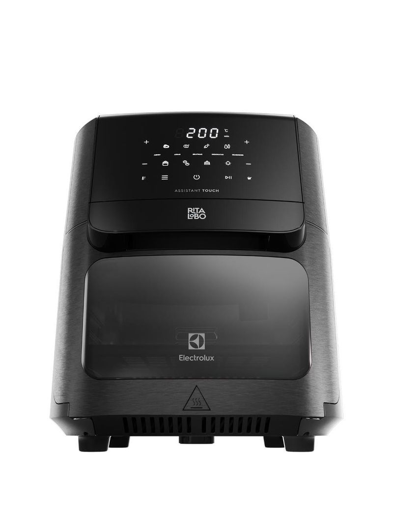 Fritadeira airfryer oven electrolux eaf85 experience rita lobo 12l 1700w 5 em 1 grafite