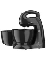 Batedeira britânia pérola 550 turbo com 4 velocidades e 2 tigelas – preta